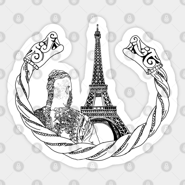 Paris Sticker by Astrablink7